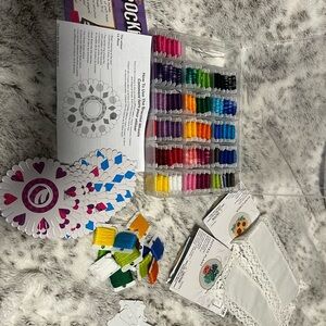 Colorful Friendship/Cross Stitch Bracelet Kit